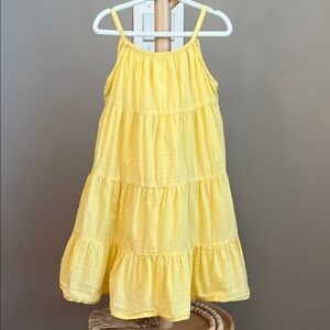 ⭐️⭐️PICK 5 / $20 Old Navy Toddler Girl Sunny Yellow Tiered Dress 5T
